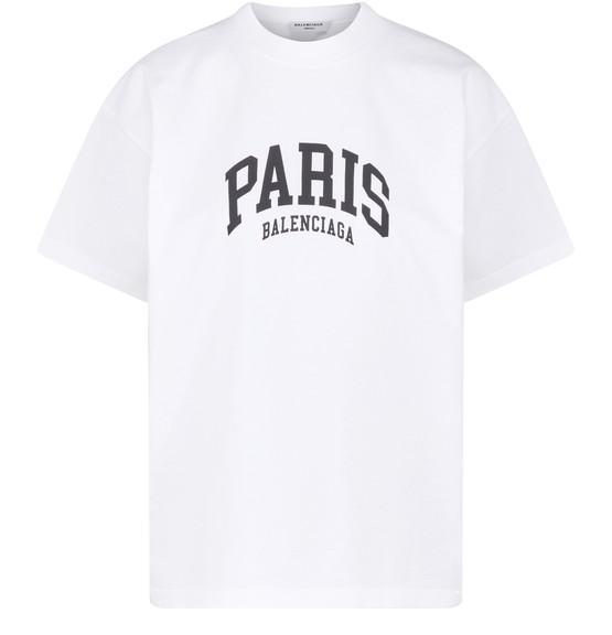 商品Balenciaga|Cities Paris 中号修身T恤,价格¥4800,第1张图片