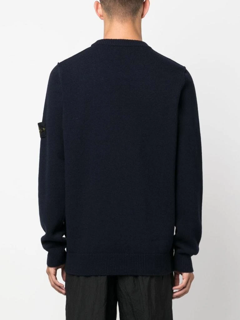 商品Stone Island|STONE ISLAND - Wool Pullover With Logo,价格¥2345,第2张图片详细描述