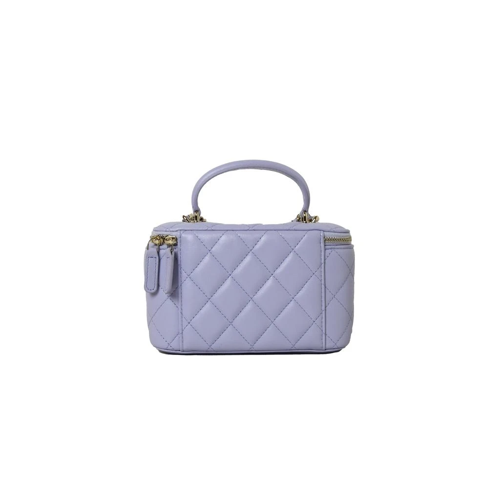 商品Chanel|Chanel Small Top Handle Vanity With Chain Bag Light Purple,价格¥32795,第3张图片详细描述