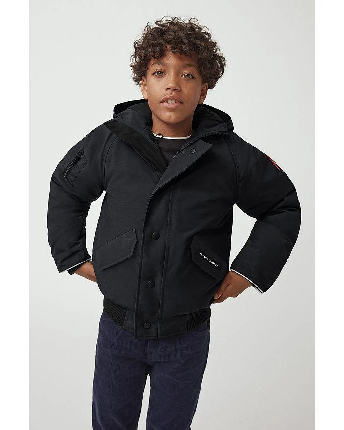 商品Canada Goose|Unisex Rundle Hooded Bomber Jacket - Big Kid,价格¥5206,第2张图片详细描述