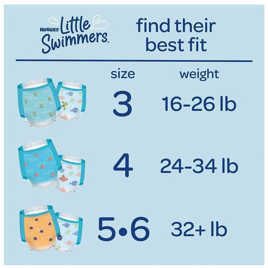 Disposable Swim Diapers Size 5 (27+ lbs) 商品