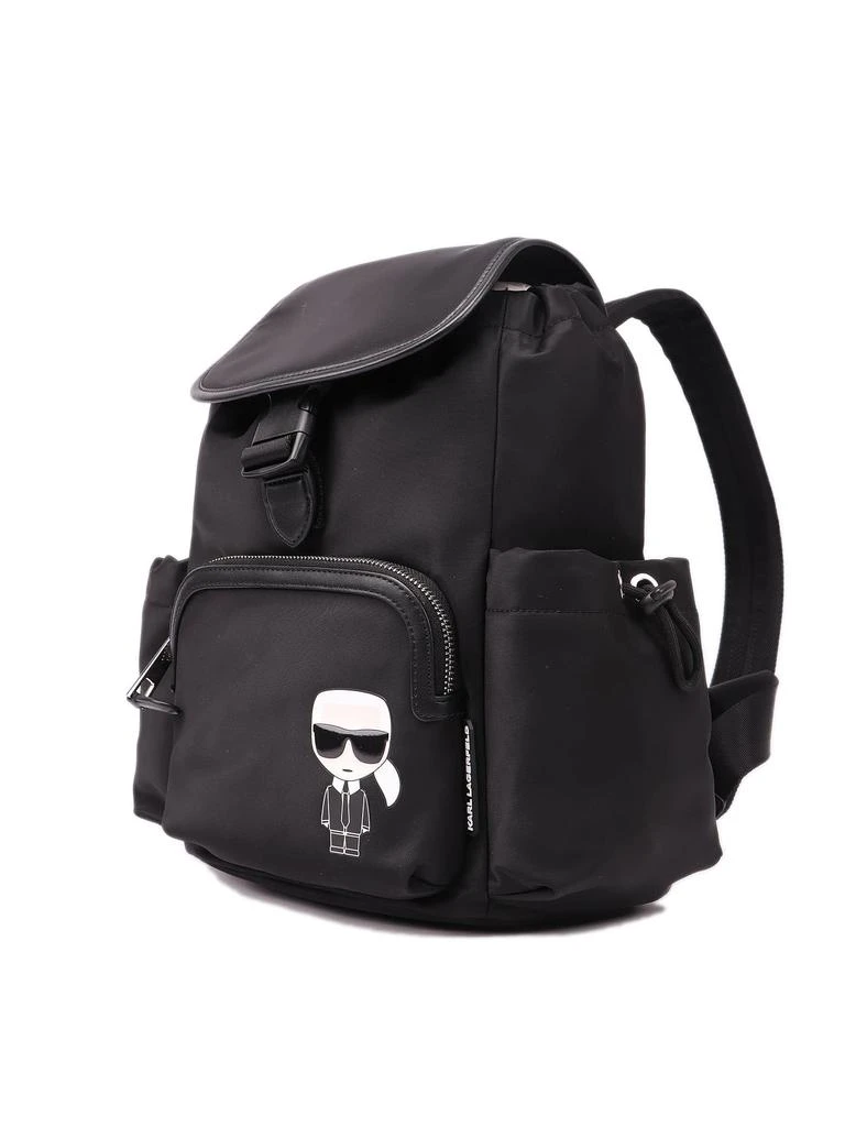 商品Karl Lagerfeld Paris|Karl Lagerfeld K/ikonik Nylon Flap Bp,价格¥2618,第2张图片详细描述