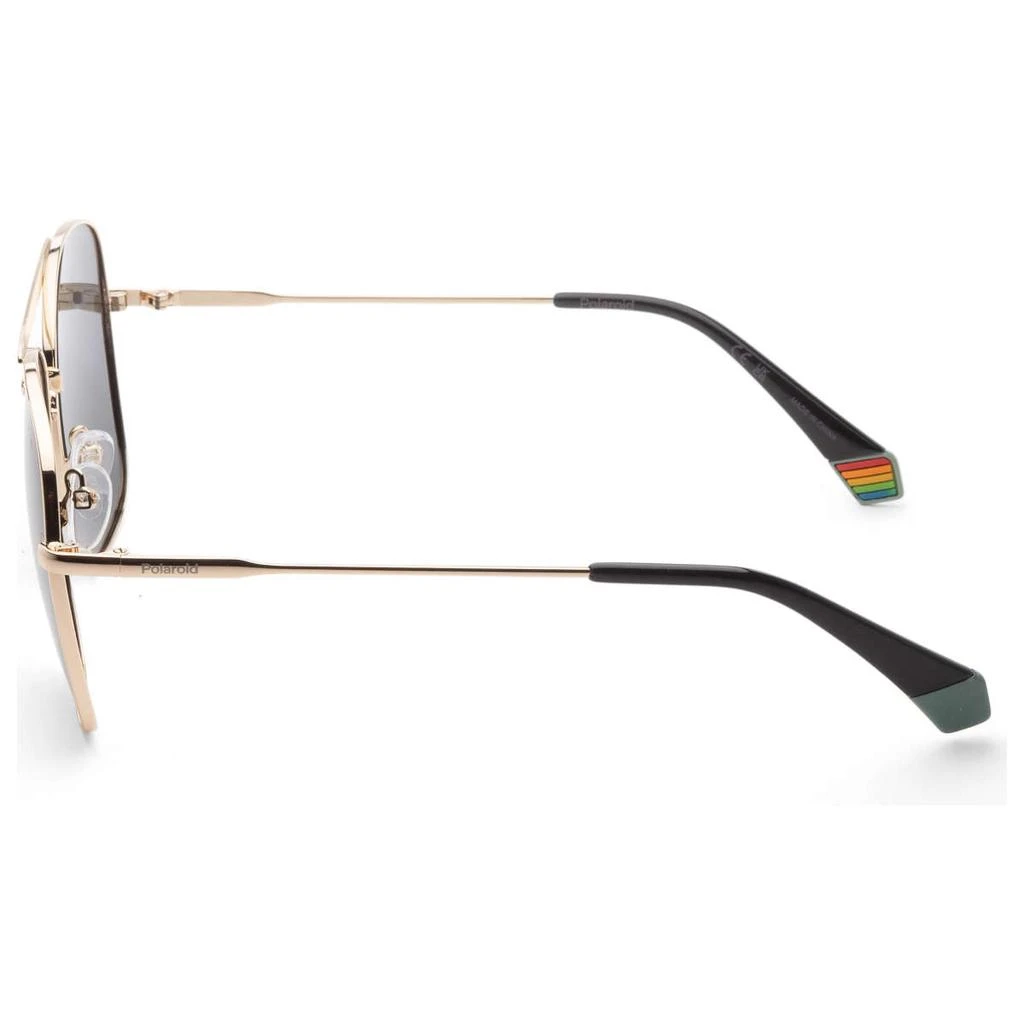 商品Polaroid|Polaroid Women's Gold Aviator Polarized Sunglasses,价格¥150,第2张图片详细描述