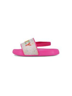 商品Juicy Couture|Baby Girl's & Little Girl's Lil Los Rios Glitter Slingback Sandals,价格¥80,第2张图片详细描述