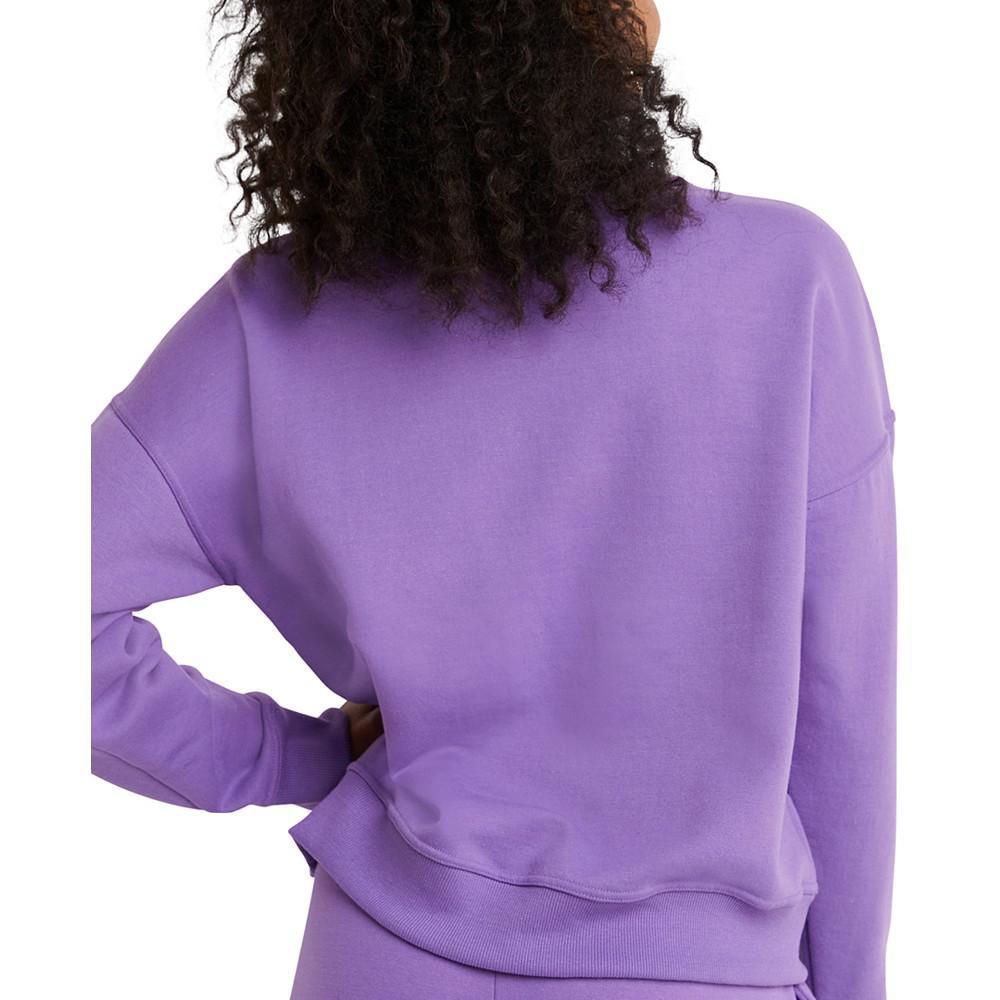 商品CHAMPION|Women's Powerblend Fleece Logo Crewneck Sweatshirt,价格¥186,第4张图片详细描述