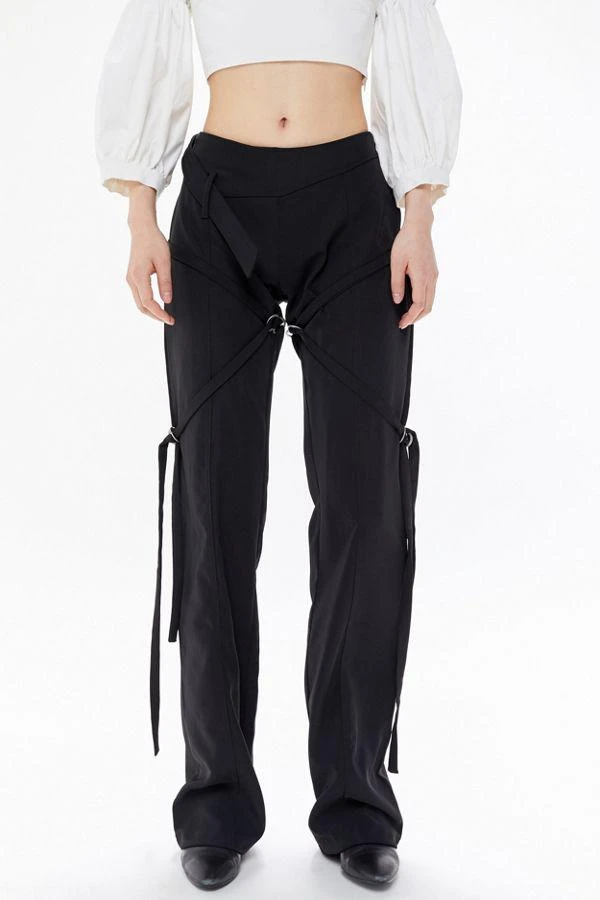 商品I.AM.GIA|I.AM.GIA Synopsis Strappy Mid-Rise Pant,价格¥518,第3张图片详细描述