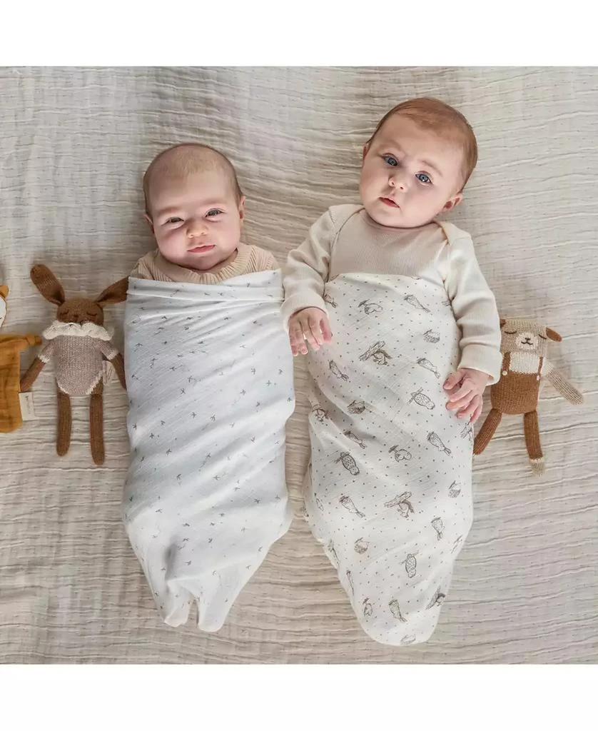 商品aden + anais|Baby Girls Nature Swaddle Blankets, Pack of 2,价格¥202,第2张图片详细描述