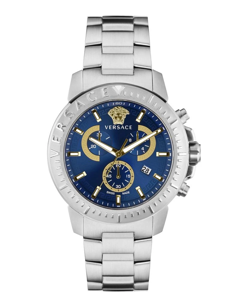 商品Versace|New Chrono Bracelet Watch,价格¥3072,第1张图片