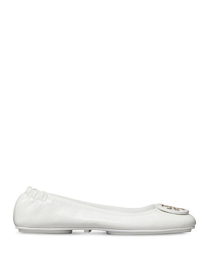 商品Tory Burch|Women's Minnie Travel Leather Ballet Flats,价格¥1698,第2张图片详细描述