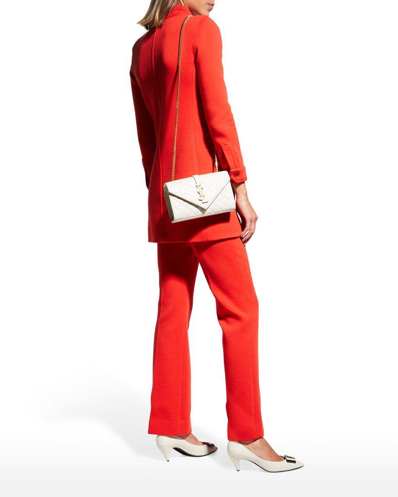 商品Yves Saint Laurent|Small YSL Monogram Leather Satchel Bag,价格¥17486,第7张图片详细描述