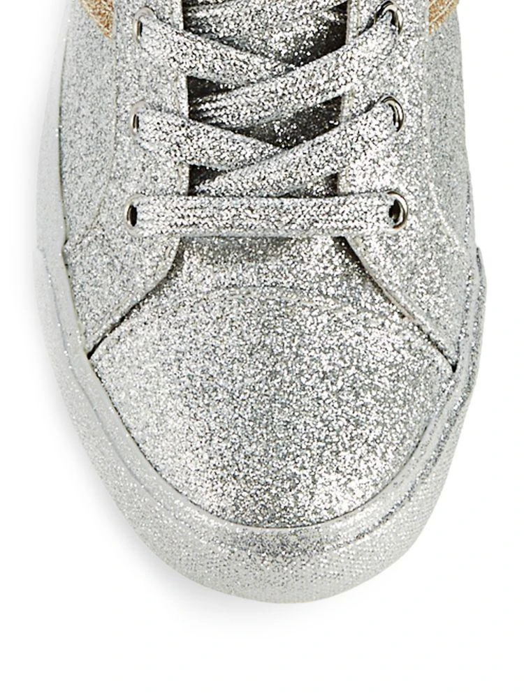 商品KENDALL & KYLIE|Obey Glitter Lace-Up Sneakers,价格¥406,第3张图片详细描述