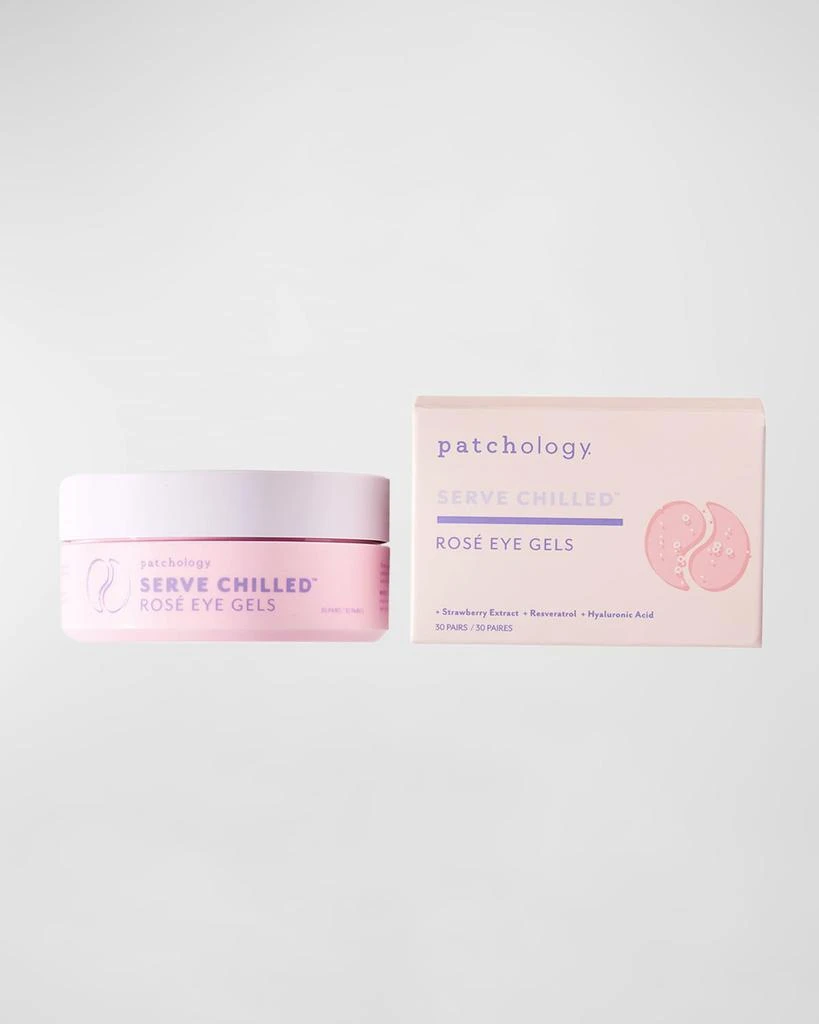 商品Patchology|Serve Chilled Rose Eye Gels, 30 Pair Jar,价格¥387,第1张图片