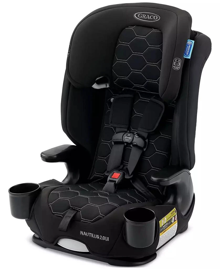 商品Graco|Nautilus® 2.0 LX ft. InRight™ LATCH Booster Car Seat,价格¥1690,第1张图片