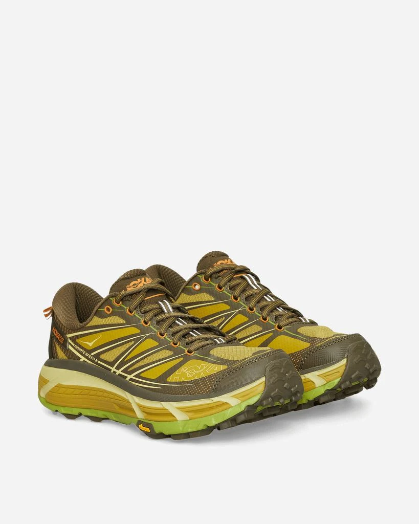 商品Hoka One One|Mafate Speed 2 Sneakers Dark Olive / Golden Lichen,价格¥1276,第2张图片详细描述