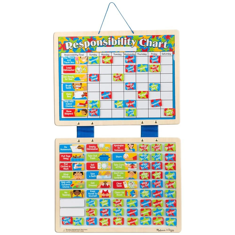商品Melissa & Doug|Melissa & Doug Magnetic Responsibility Chart,价格¥137,第1张图片