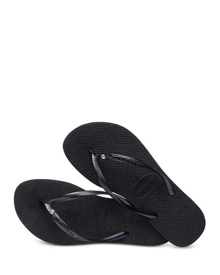 商品Havaianas|Women's Slim Crystal II Flip Flop Sandals,价格¥285,第4张图片详细描述