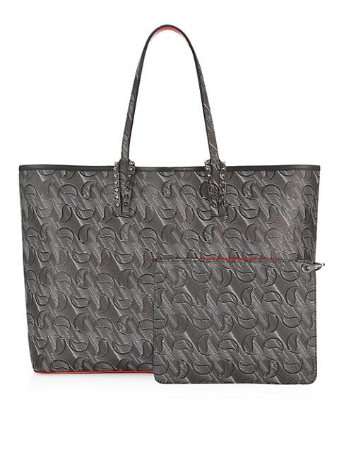 Cabata Printed Leather Tote商品第3张图片规格展示