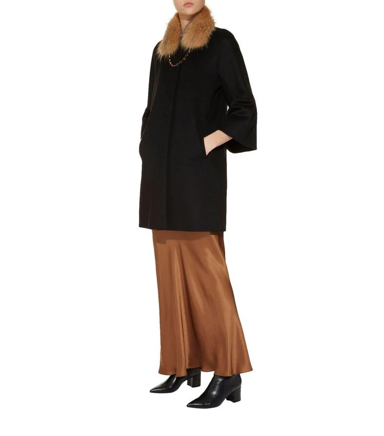 商品Max Mara|Perim Collarless Coat,价格¥5634,第5张图片详细描述