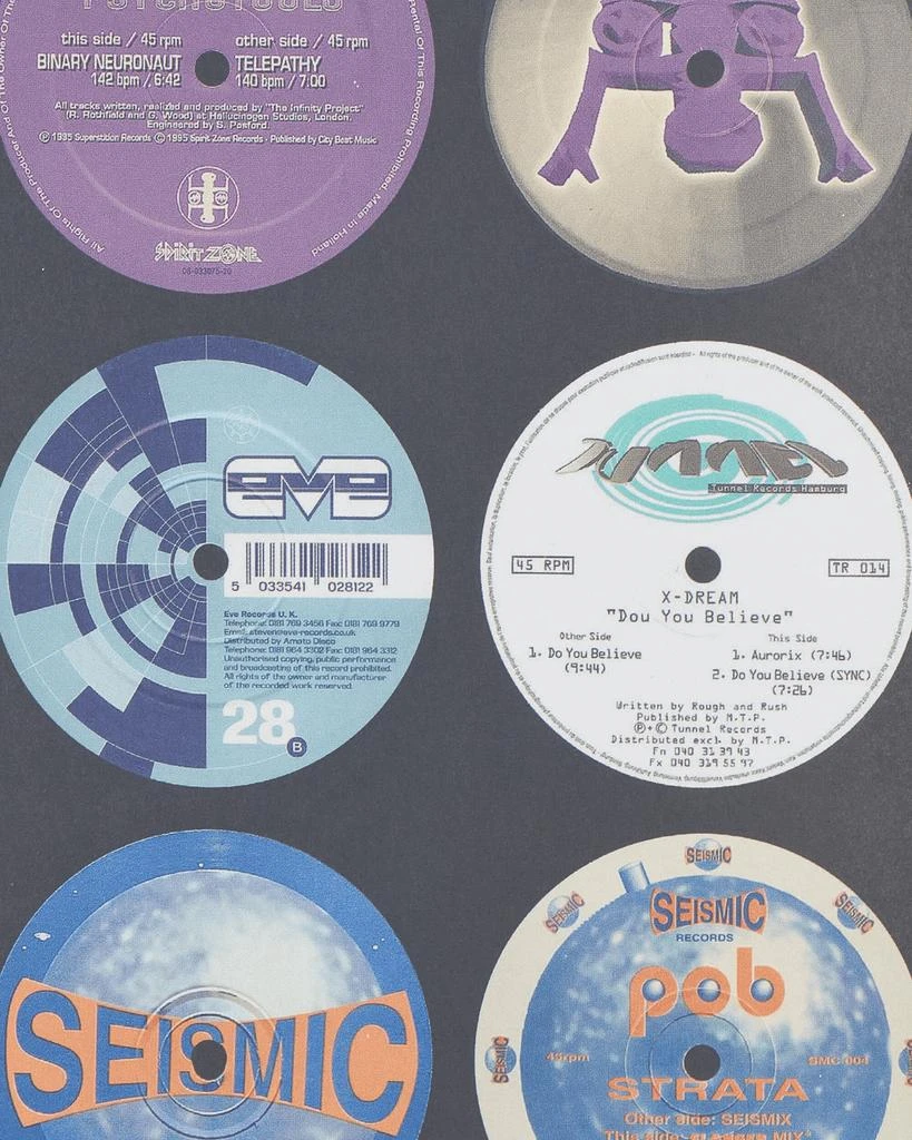 Goa Records Book Multicolor 商品
