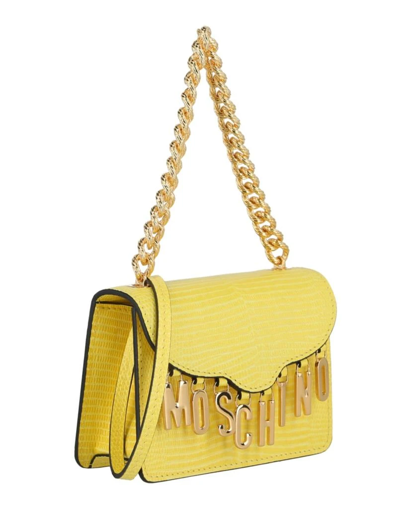 商品Moschino|Logo Charm Mini Shoulder Bag,价格¥4114,第2张图片详细描述