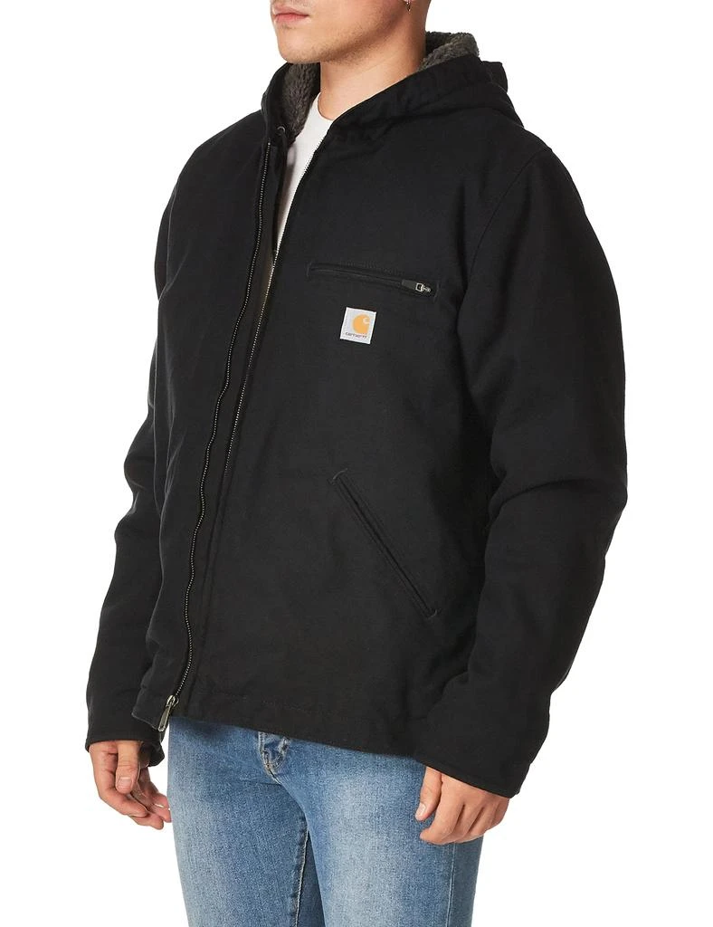 商品Carhartt|Carhartt Men's Relaxed Fit Washed Duck Sherpa-Lined Jacket,价格¥1080,第3张图片详细描述