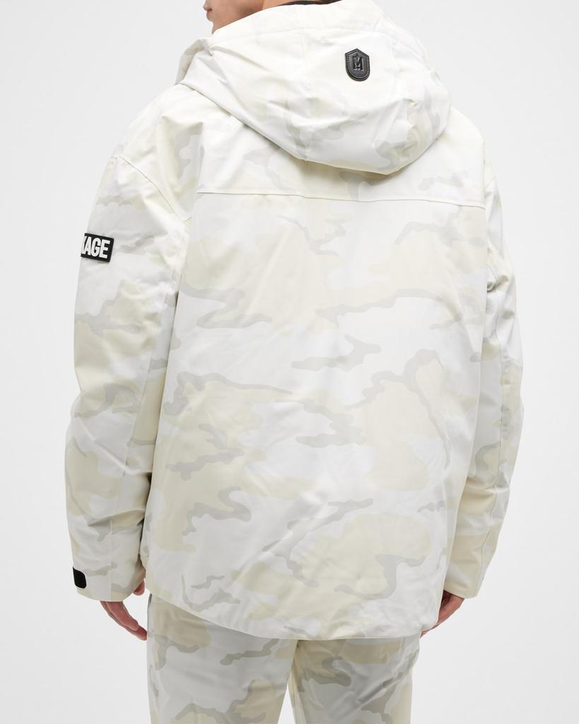 商品Mackage|Men's Frost-Z Waterproof Hooded Down Ski Jacket,价格¥7820,第6张图片详细描述