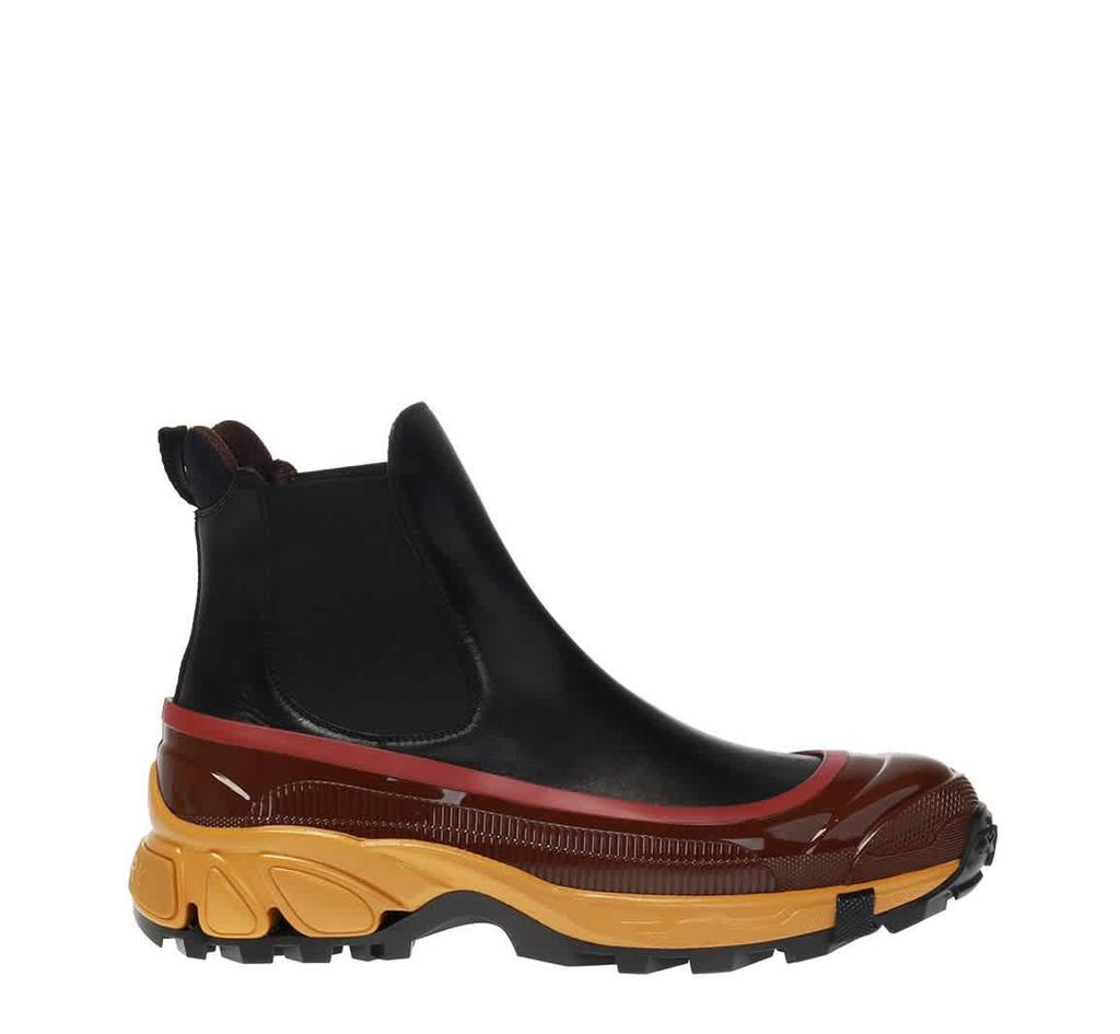 Burberry | Men's Contrast Sole Leather Chelsea Boots 996.43元 商品图片