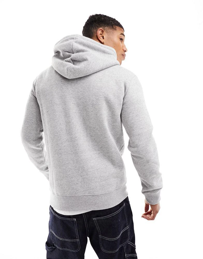 商品Superdry|Superdry essential logo hoodie in Athletic Grey Marl,价格¥534,第4张图片详细描述