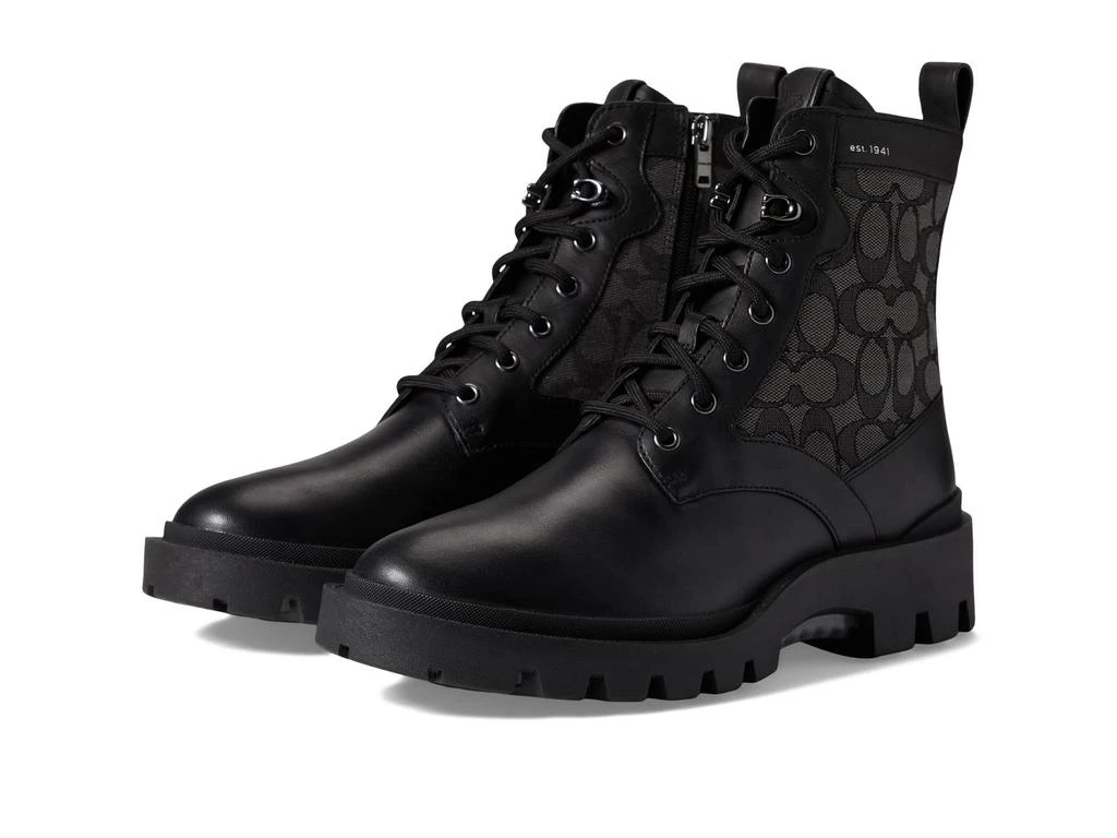 商品Coach|CitySole Signature Lace-Up Boot,价格¥1394,第1张图片