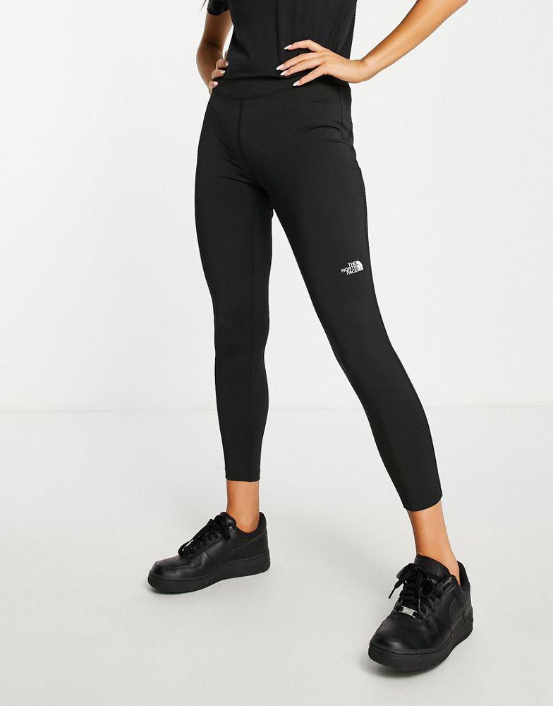 The North Face Standard high waist leggings in black商品第1张图片规格展示