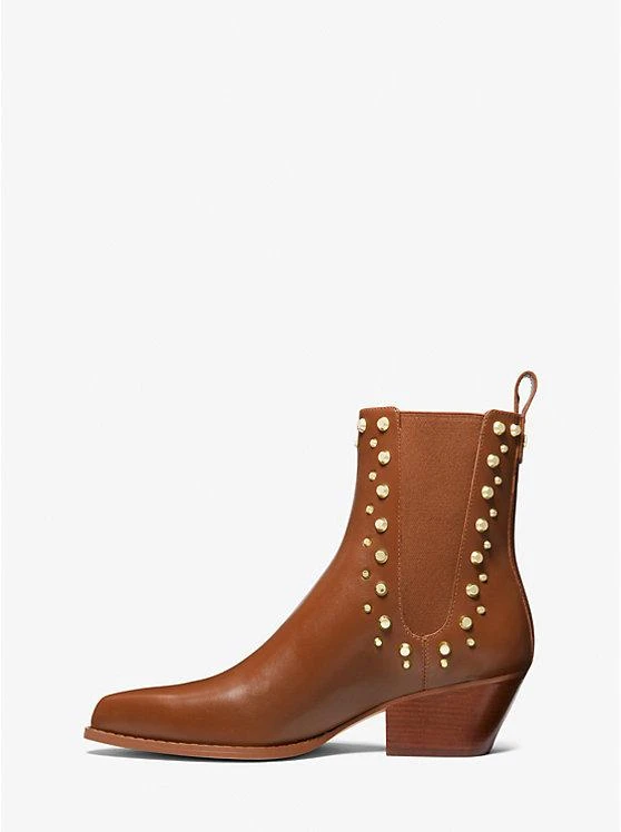 商品Michael Kors|Kinlee Astor Studded Leather Ankle Boot,价格¥879,第3张图片详细描述