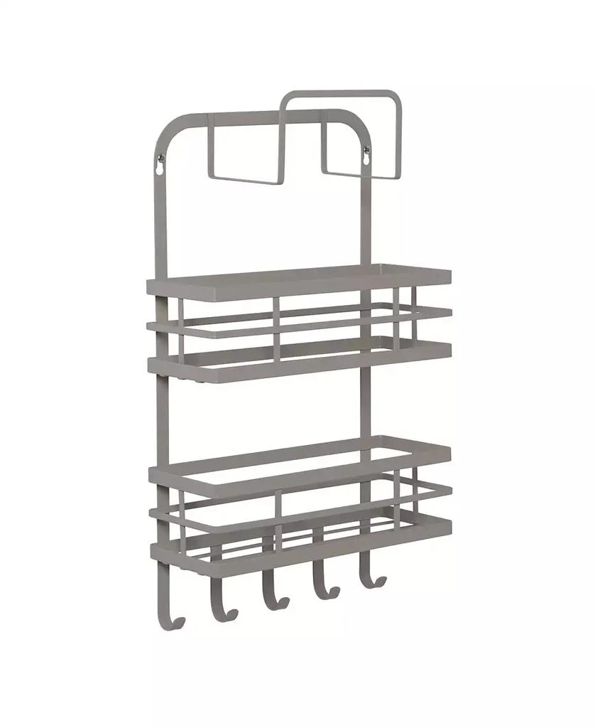 商品Honey Can Do|3 Shelf Kitchen Wall Storage With Hooks,价格¥313,第1张图片