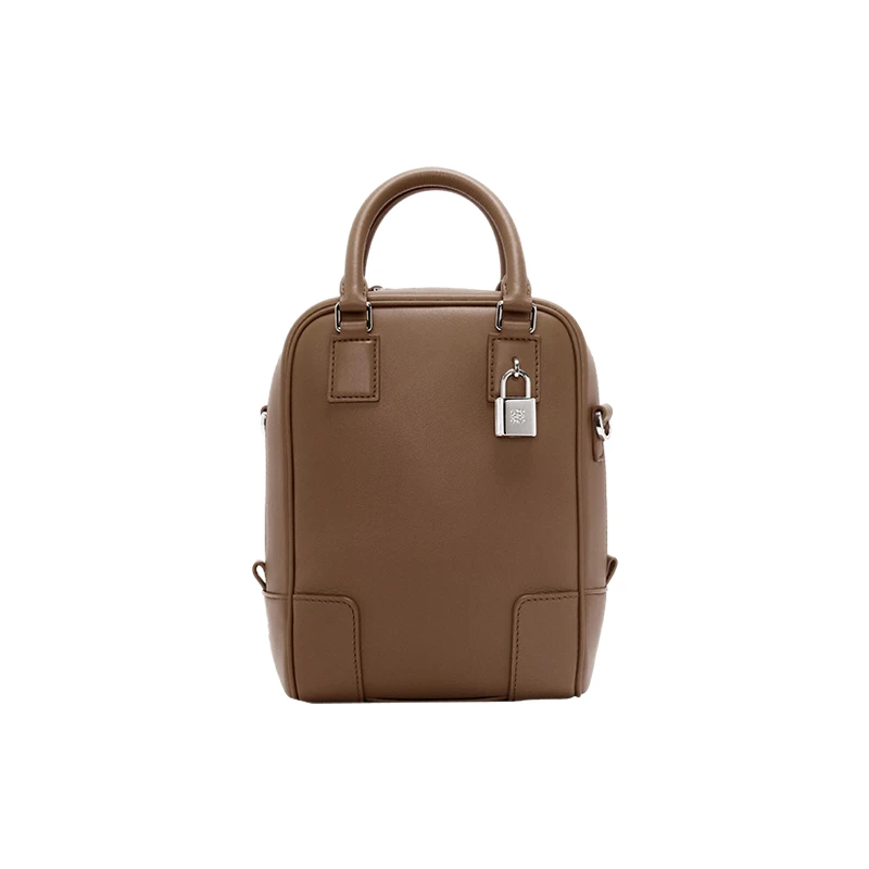 商品Loewe|罗意威 23新款 Amazona15男士冬季棕色纳帕小牛皮肩背斜挎手提包 B039L51X06-8721,价格¥16366,第1张图片