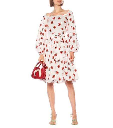 商品CAROLINE CONSTAS|Bea floral cotton midi dress,价格¥3008,第2张图片详细描述