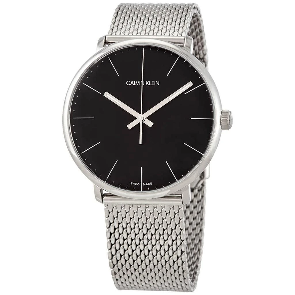 商品Calvin Klein|Calvin Klein High Noon Quartz Black Dial Mens Watch K8M21121,价格¥335,第1张图片