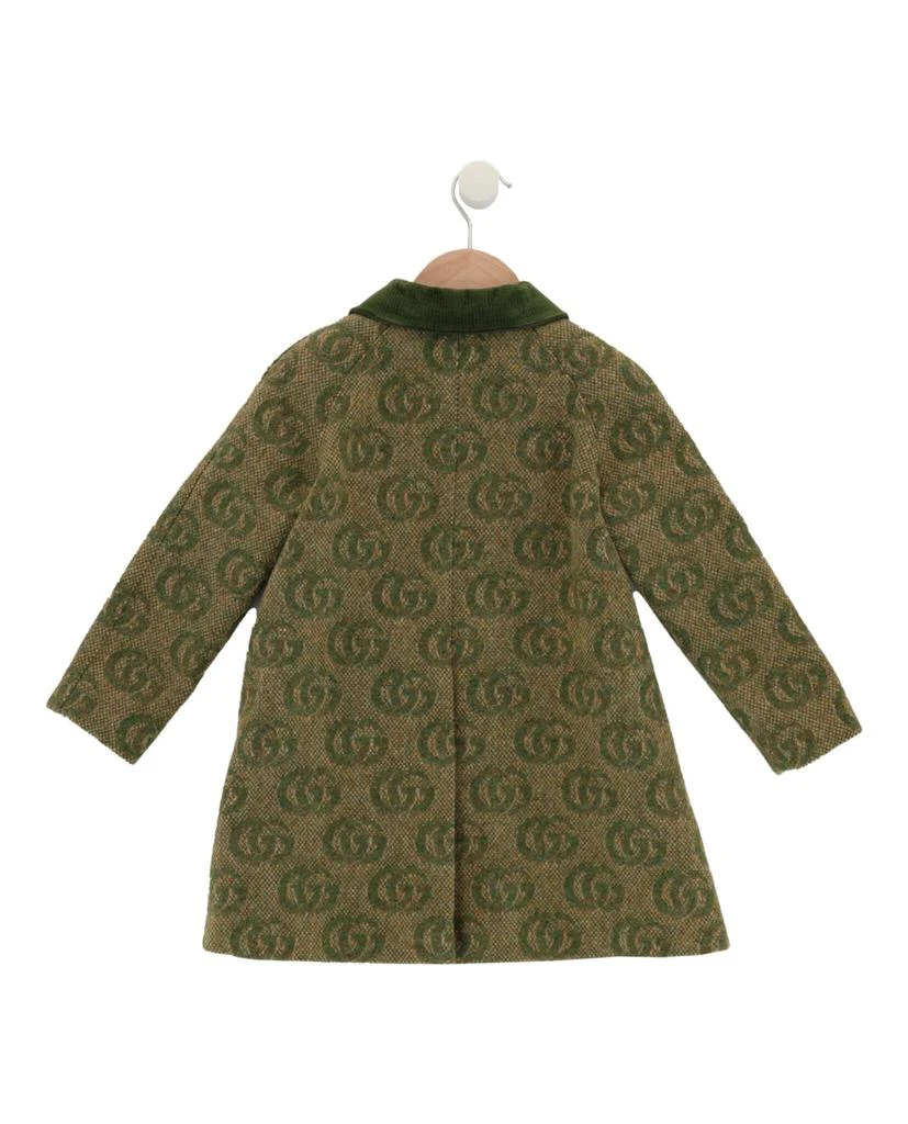 商品Gucci|GG Embroidered Logo Coat,价格¥2264,第2张图片详细描述