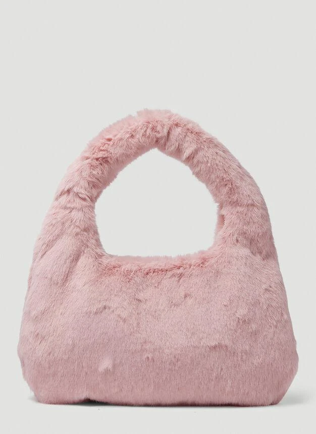 商品BLUMARINE|Eco Faux Fur Handbag in Pink,价格¥2277,第3张图片详细描述