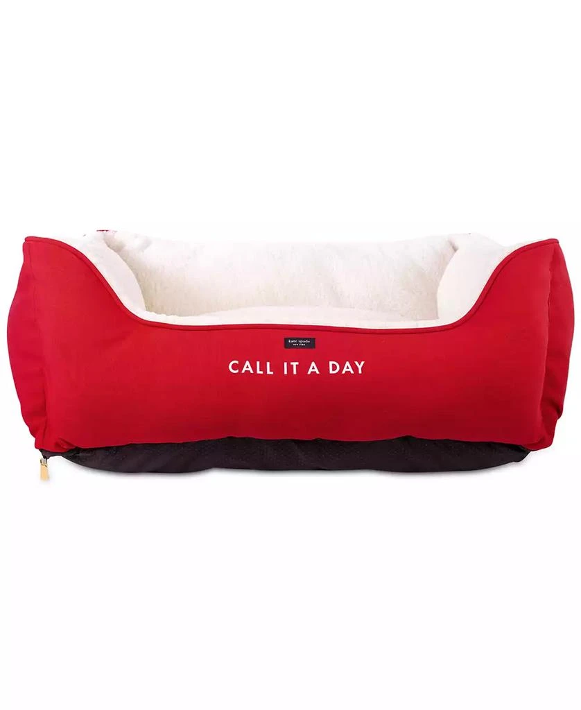 商品Kate Spade|Red & Pink Washable Dog Bed,价格¥386,第1张图片