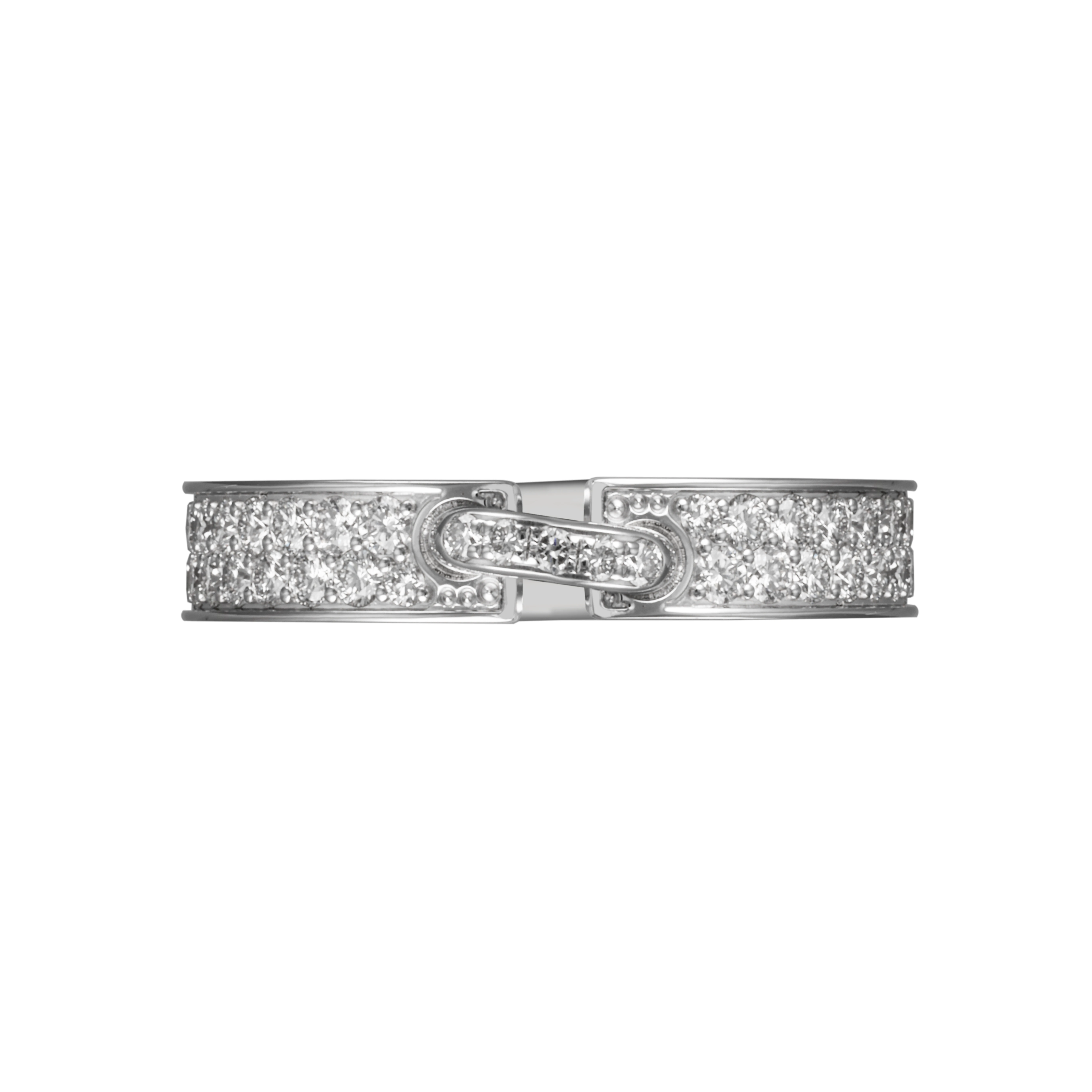 商品[国内直发] Chaumet|尚美巴黎 Liens缘系·一生系列 个性潮流时尚 18K白金 戒指 女款,价格¥25856,第3张图片详细描述
