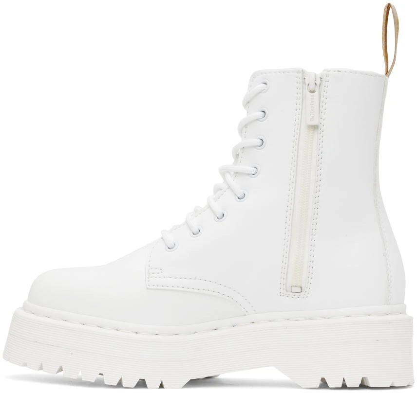 商品Dr. Martens|White Jadon II Platform Boots,价格¥1096,第3张图片详细描述