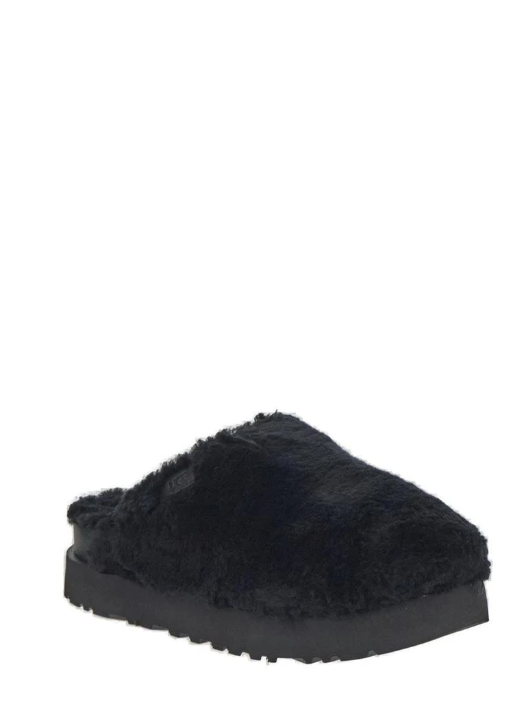 商品UGG|UGG Fuzz Sugar Logo Patch Slippers,价格¥851,第2张图片详细描述