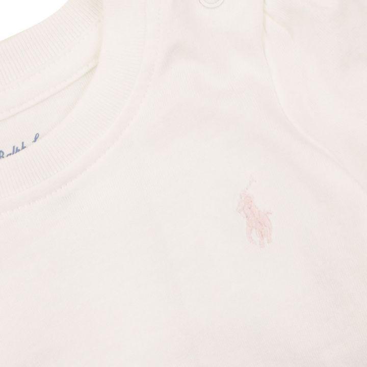 商品Ralph Lauren|White Pony Bodysuit,价格¥127,第4张图片详细描述