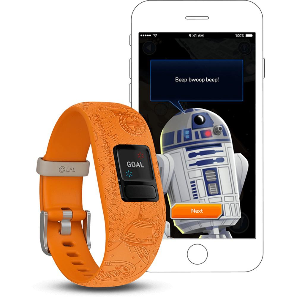 Kid's vivofit jr. 2 Light Side Orange Silicone Strap Smart Watch 11mm商品第9张图片规格展示