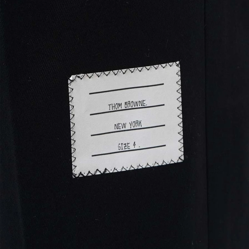 THOM BROWNE 黑色男士西裤 MTU245A-03788-415 商品