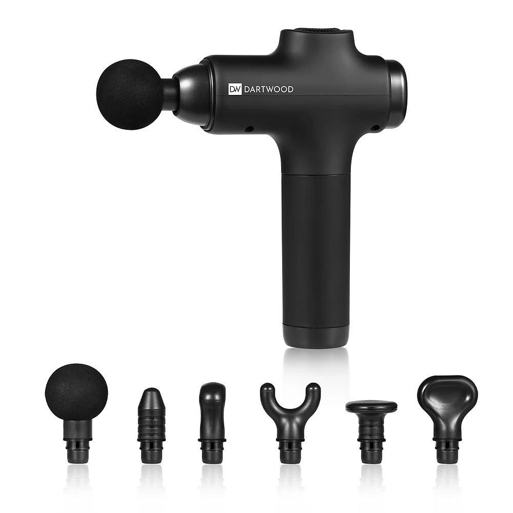 商品Dartwood|Deep Tissue Massage Gun - Quiet & Portable for Treating Muscle Soreness (Black),价格¥521,第1张图片