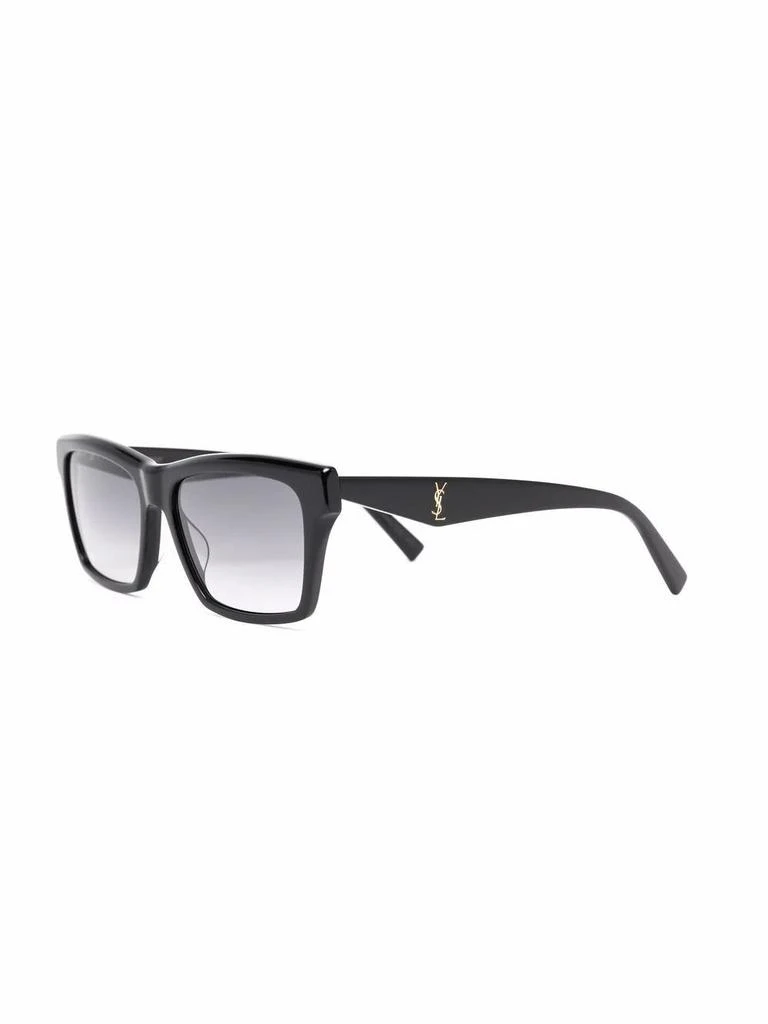 商品Yves Saint Laurent|Saint L AU Rent Women's  Black Acetate Sunglasses,价格¥3518,第2张图片详细描述