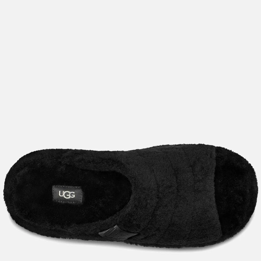 商品UGG|UGG MEN'S FLUFF YOU SLIDE SLIPPERS - BLACK,价格¥396,第2张图片详细描述