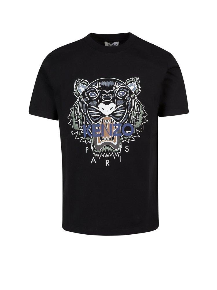 商品Kenzo|Kenzo Tiger Printed Crewneck T-Shirt,价格¥861,第1张图片