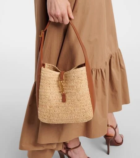 Le 5 à 7 Small raffia shoulder bag 商品