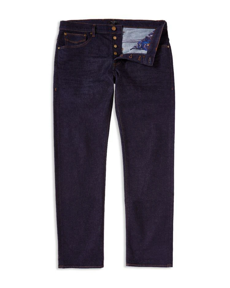 商品Ted Baker London|Origine Straight Fit Jeans in Denim Rinse,价格¥562,第4张图片详细描述